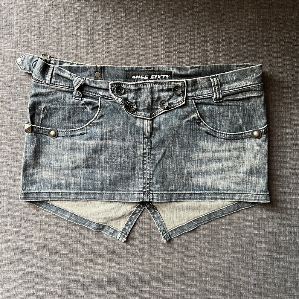 Miss Sixty Jean Skirt